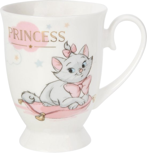 cat pink mug