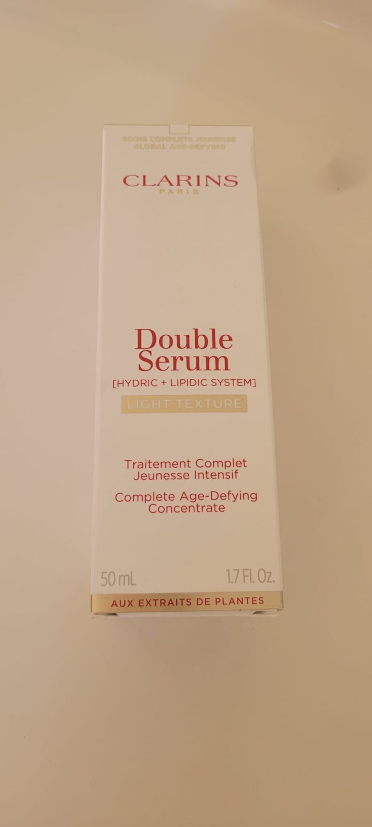 Review Clarins Double Serum